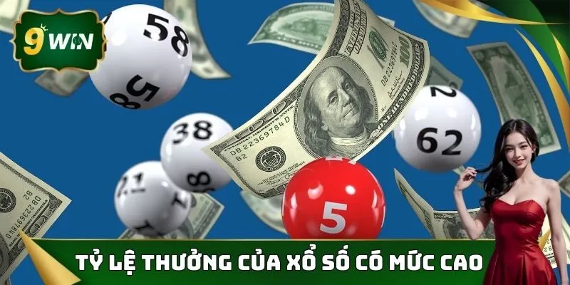 Xổ Số 9win - Cá Cược Xanh Chín, Kiếm Tiền Siêu Đỉnh 2 Tỷ lệ thưởng ở xổ số 9win nằm ở mức cao